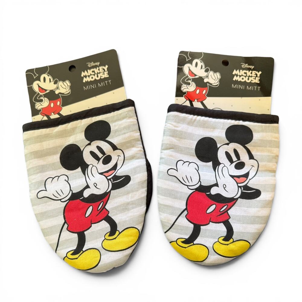 Disney Mickey Mouse Set Of 2 Mini Hot Pan Mitts